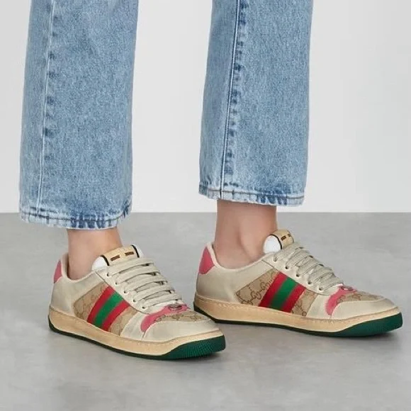 NIB! Gucci Screener Sneakers, size 40 - Picture 11 of 11